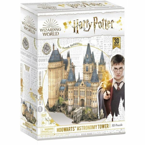 Hogwarts Astronomy Tower 3D Puzzle 243 Piece by Cubic Fun