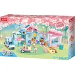 House With Garden 410 Pieces Sluban