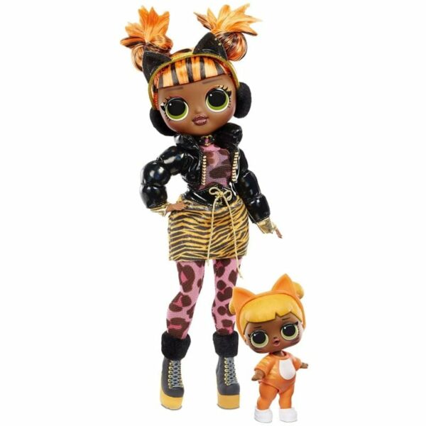 L.O.L. Surprise! O.M.G. Winter Chill Missy Meow Fashion Doll & Baby Cat Doll