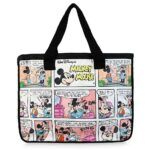 Mickey and Minnie Cartoon Tote Bag Disney Store