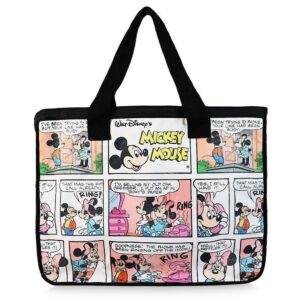 Mickey and Minnie Cartoon Tote Bag Disney Store