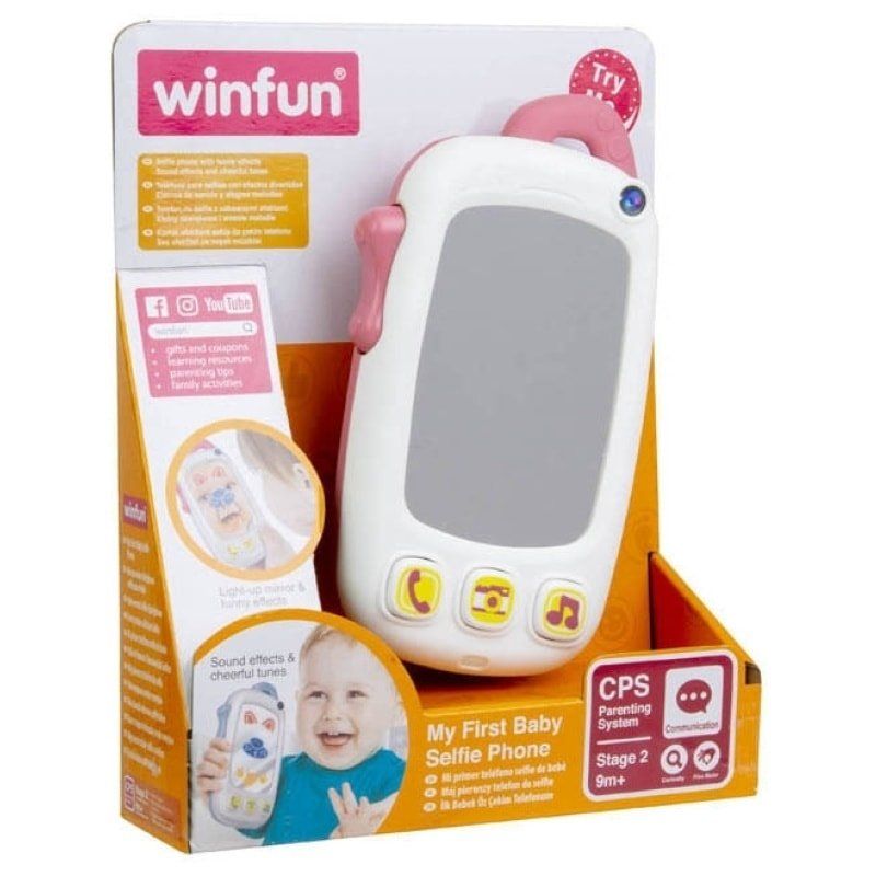 My First Baby Selfie phone - Pink Winfun My First Baby Selfie phone - Pink Winfun