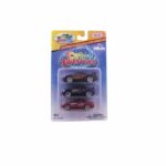 Set of color changing cars