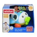 Sort'N Learn Pull Along Plane Winfun