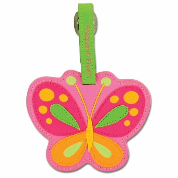 Stephen Joseph Kids Butterfly Luggage Tag