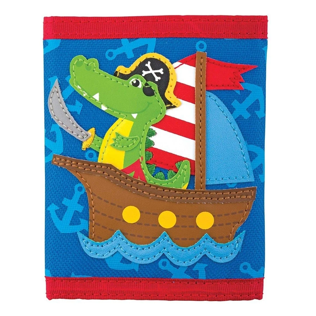Stephen Joseph Wallet Alligator Pirate