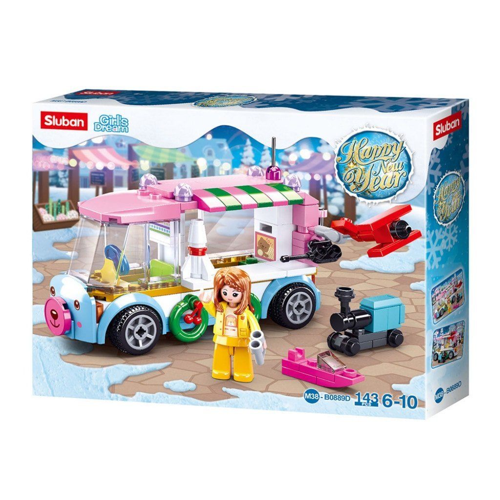 Town Happy New Year Blocks M38-B0889D 143 Pcs Sluban Town Happy New Year Blocks M38-B0889D 143 Pcs Sluban