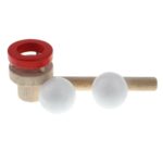 Wooden Blow Ball Rod Toys Magic Trick Blowing Ball