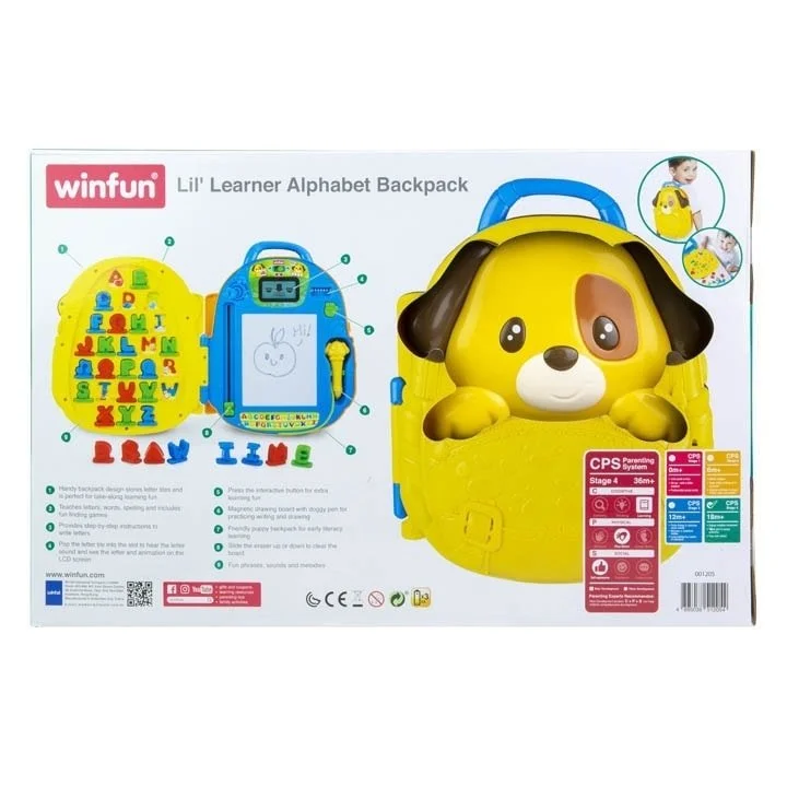 Lil' Learner Alphabet Backpack Winfun - Image 7