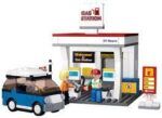 Gas Station Building Bricks Set 167 Pcs Sluban - Image 3