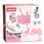 "Deluxe Fold and Go Booster Seat  - Animal Paradise" Winfun - Image 3