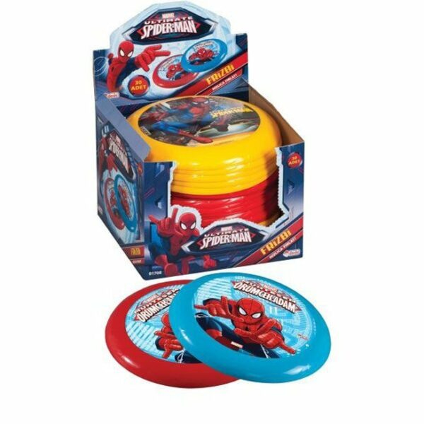 Spiderman Frisbee Stand 30 PCS Dede