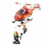 Emergency Fire Alarm The Incredible Firefighter Building Set 409-Piece Sluban - Image 3