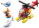 Town Surf Beach Helicopter Kids Building Block Toys 149 Pcs Sluban - Image 4