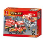 Emergency Fire Alarm The Incredible Firefighter Building Set 409-Piece Sluban - Image 2