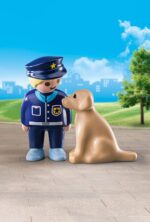 بلاي موبيل ضابط شرطة مع الكلب