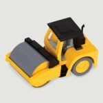 Driven Micro Steam Roller