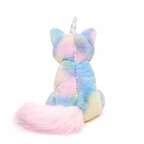GUND Rainbow Shimmer Caticorn Plush Stuffed Unicorn Cat