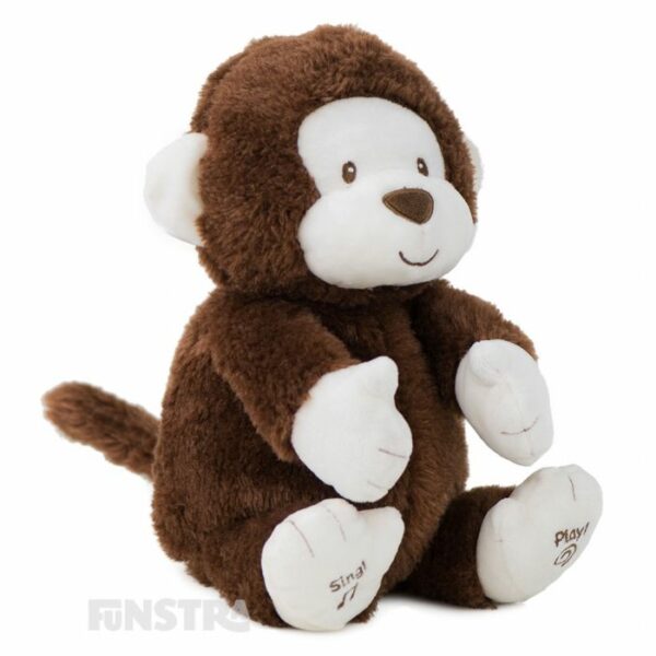 Gund Sing and Play Clappy the Monkey