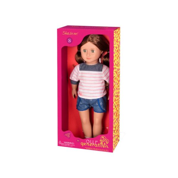 Our Generation Shailene Doll With Beach Outfit
