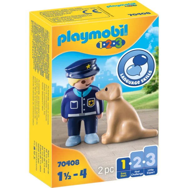 Playmobil Police Officer with Dog