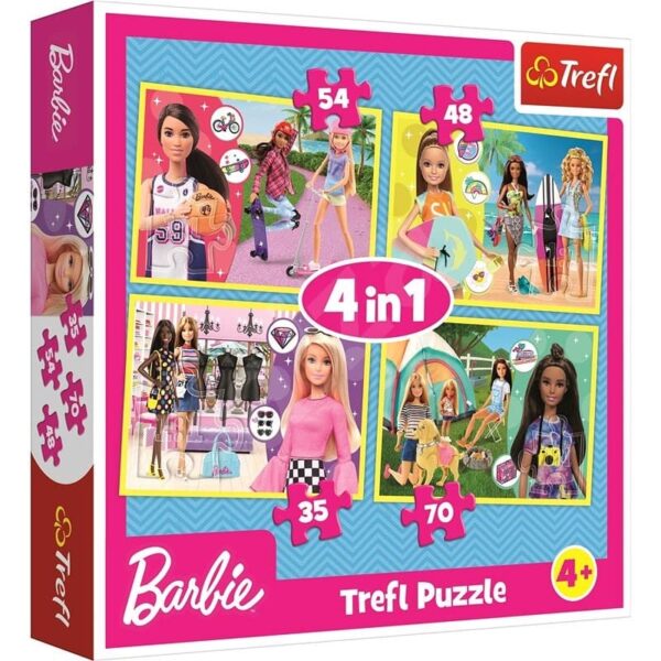 Barbie’s World 4 In 1 Puzzle