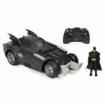 Batmobile Launch and Defend RC Batman Vehicle with Exclusive 4-inch Action Figure - Spin Master