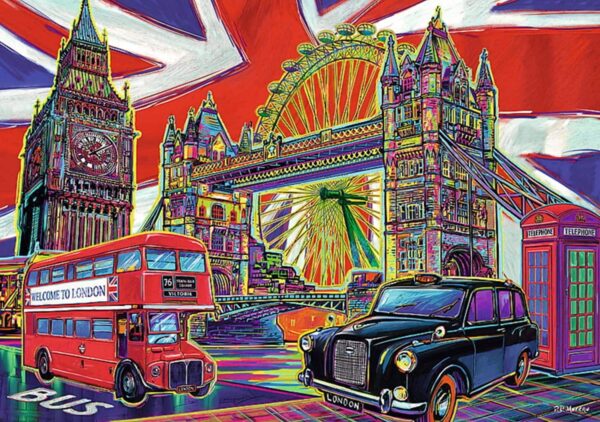 Colours Of London Puzzle1 Le3ab Store