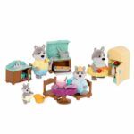 Country Kitchen Set Miniature Furniture Playset - Li'l Woodzeez - Image 3