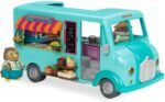 Honeysuckle Sweets and Treats Truck with Toy Food Accessories - Li'l Woodzeez - Image 4