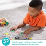 52 Wooden Alphabet Magnets Melissa & Doug - Image 2