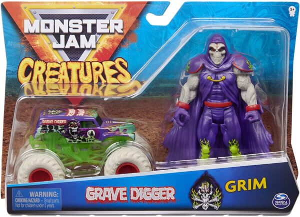 Monster Jam Creatures Grave Digger Le3ab Store
