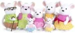 Nibblekin Mouse Family Miniature Animal Figurine Set - Li'l Woodzeez - Image 2