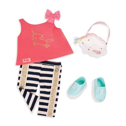 Our Generation True Sparkle Unicorn Outfit for doll (1) Our Generation True Sparkle Unicorn Outfit for doll