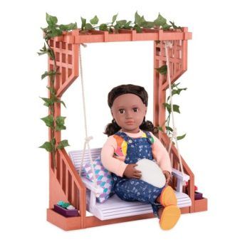 Our Generation pergola with a swing