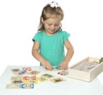 Self-Correcting Alphabet Wooden Puzzle With Storage Box - Melissa & Doug - Image 4