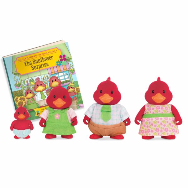 Tailfeather Cardinals Family 1 Le3ab Store
