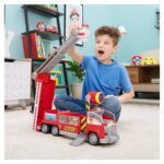 Transforming City Fire Truck , PAW Patrol: The Movie Marshall - Spin Master - Image 2