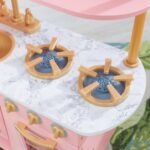 Limited Edition Vintage Kitchen Pink & Gold - KidKraft 53443-CSM - Image 8