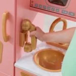 Limited Edition Vintage Kitchen Pink & Gold - KidKraft 53443-CSM - Image 6