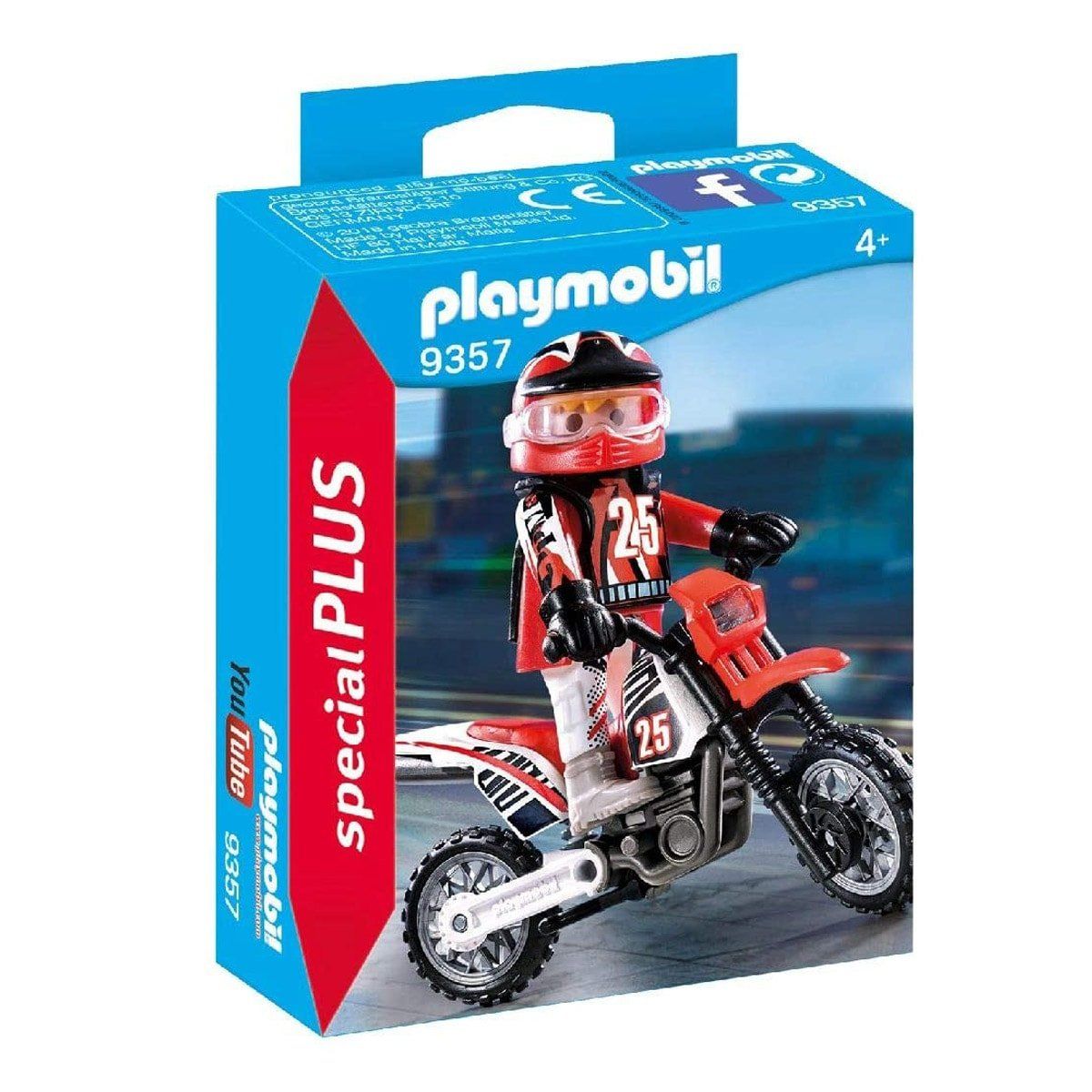 Playmobil Special Plus 9357 Motocross Driver Playmobil Special Plus 9357 Motocross Driver