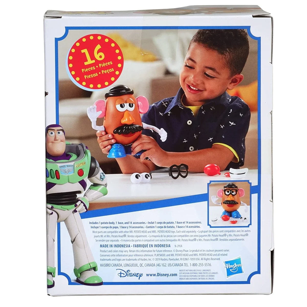 Mr Potato Head Disney/Pixar Toy Story 4 Classic Figure Toy - Image 6