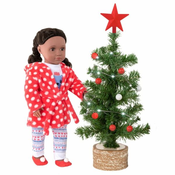 BD35166 Merry and bright holiday christmas tree lights 18 inch doll Rashida 1024x1024 1 Le3ab Store