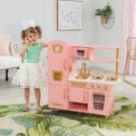 Limited Edition Vintage Kitchen Pink & Gold - KidKraft 53443-CSM