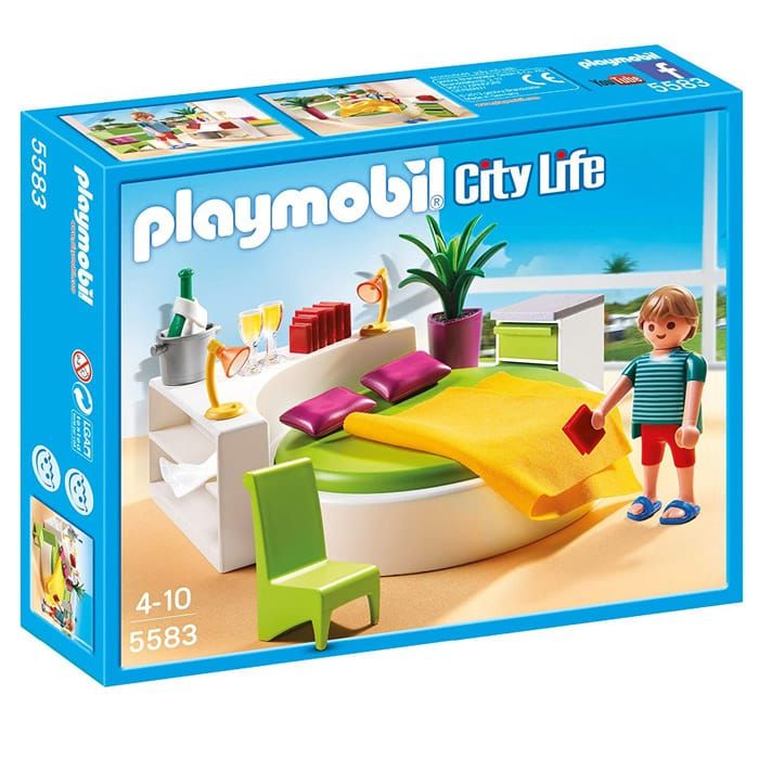 Modern-Bedroom-Playmobil Modern Bedroom Playmobil