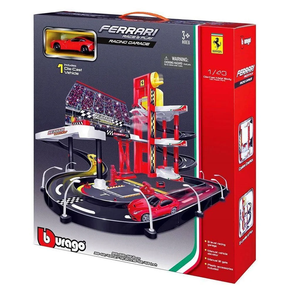 Ferrari Racing Garage Set 1:43 Bburago - Image 2