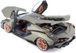 Bburago Lamborghini Sian FKP-37 1:18 scale diecast metal model - Image 2
