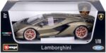 Bburago Lamborghini Sian FKP-37 1:18 scale diecast metal model - Image 3