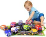 Soft Car Toy Set with Play Mat Huanger - Image 5