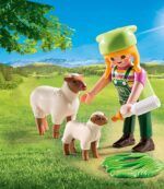 Playmobil Farmer With Sheep - Image 2